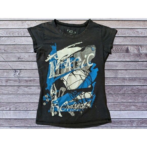 Retro Y2K Orlando Magic NBA Basketball Women's T-Shirt Size S - Picture 1 of 6